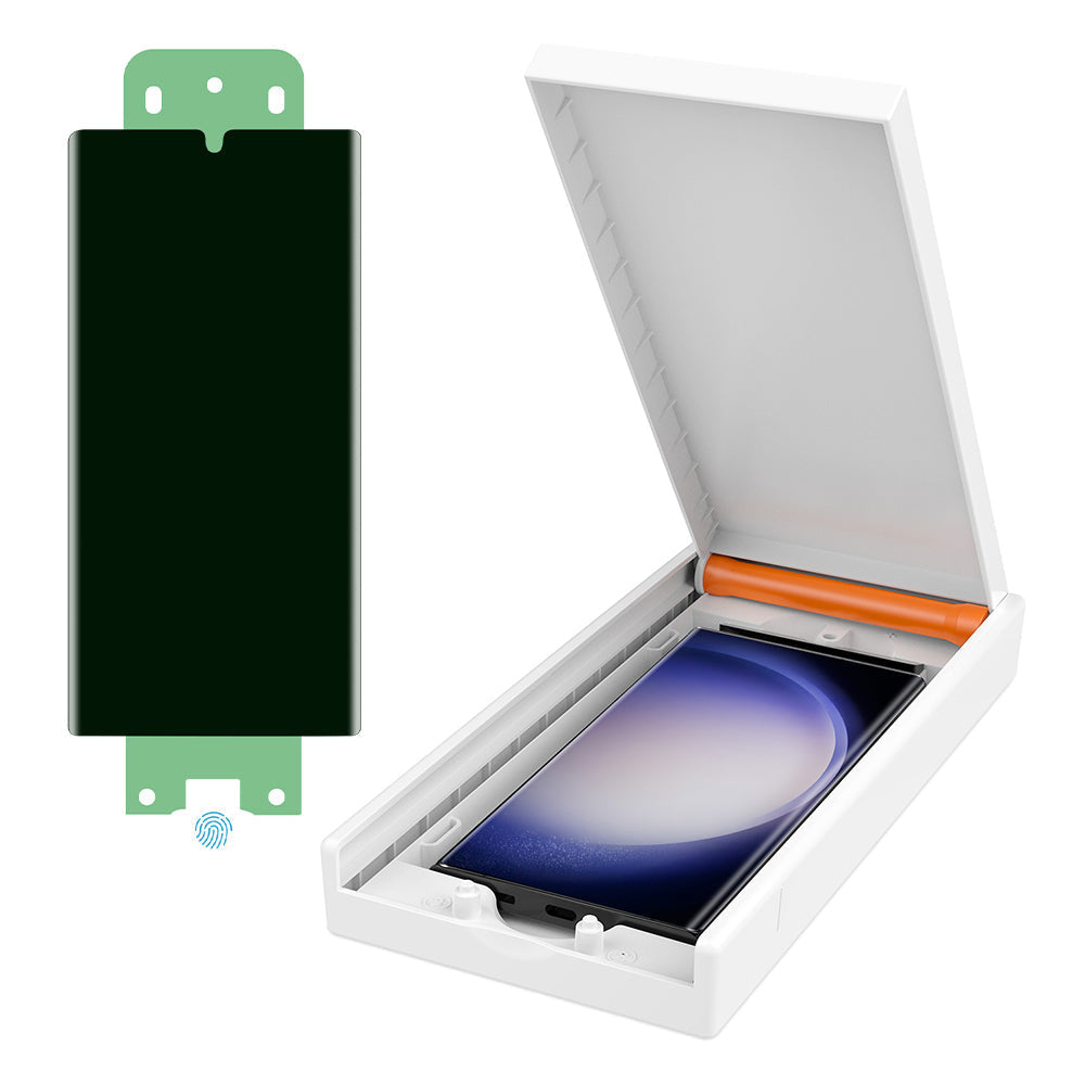 EZ-Fit Screen Protector Film with Installation Box for Galaxy S23Ultra / S22Ultra / 21Ultra