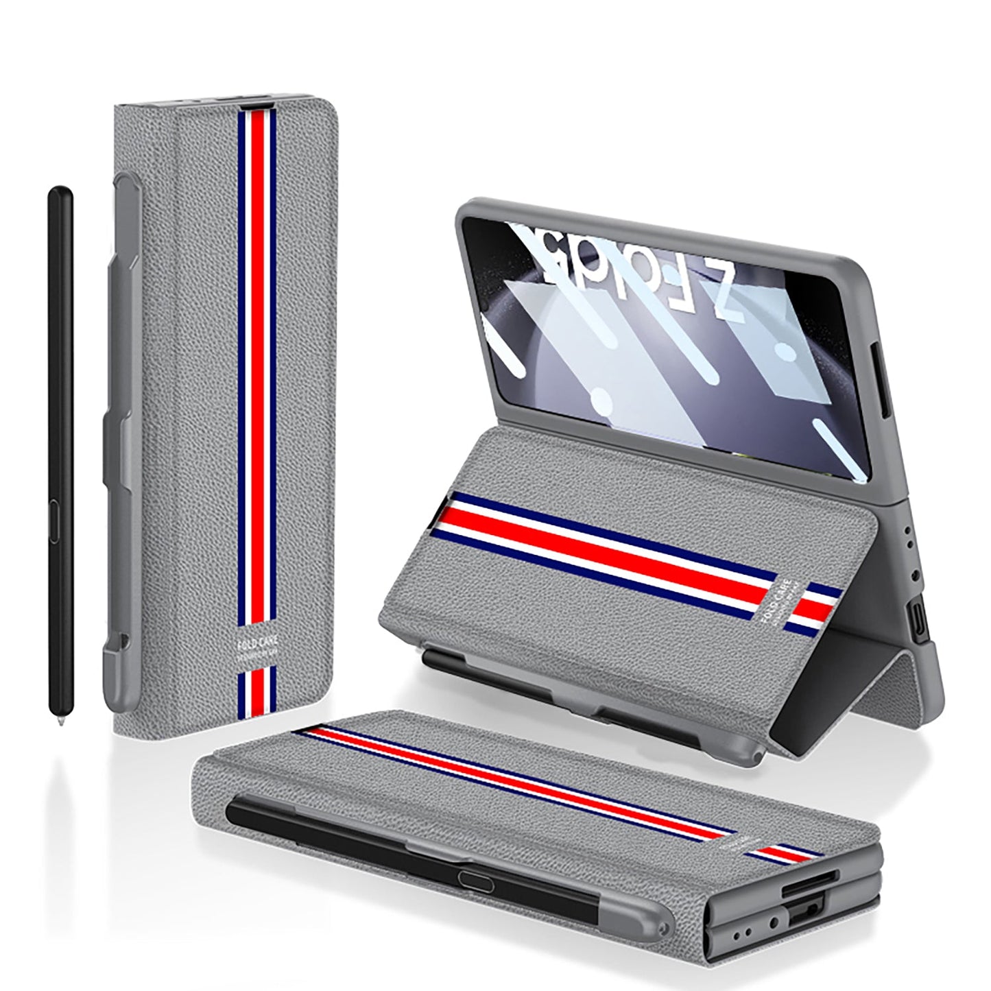 Business Style Galaxy Z Fold5 Case with Slim S Pen Slot