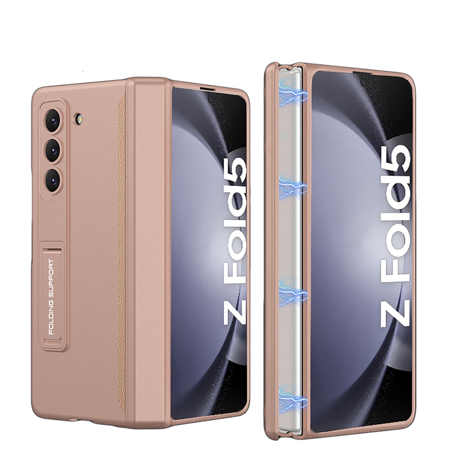Magnetic Full Hinged Folding Case For Samsung Galaxy Z Fold5
