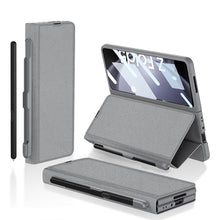 Carregar imagem no visualizador da galeria, Business Style Galaxy Z Fold5 Case with Slim S Pen Slot
