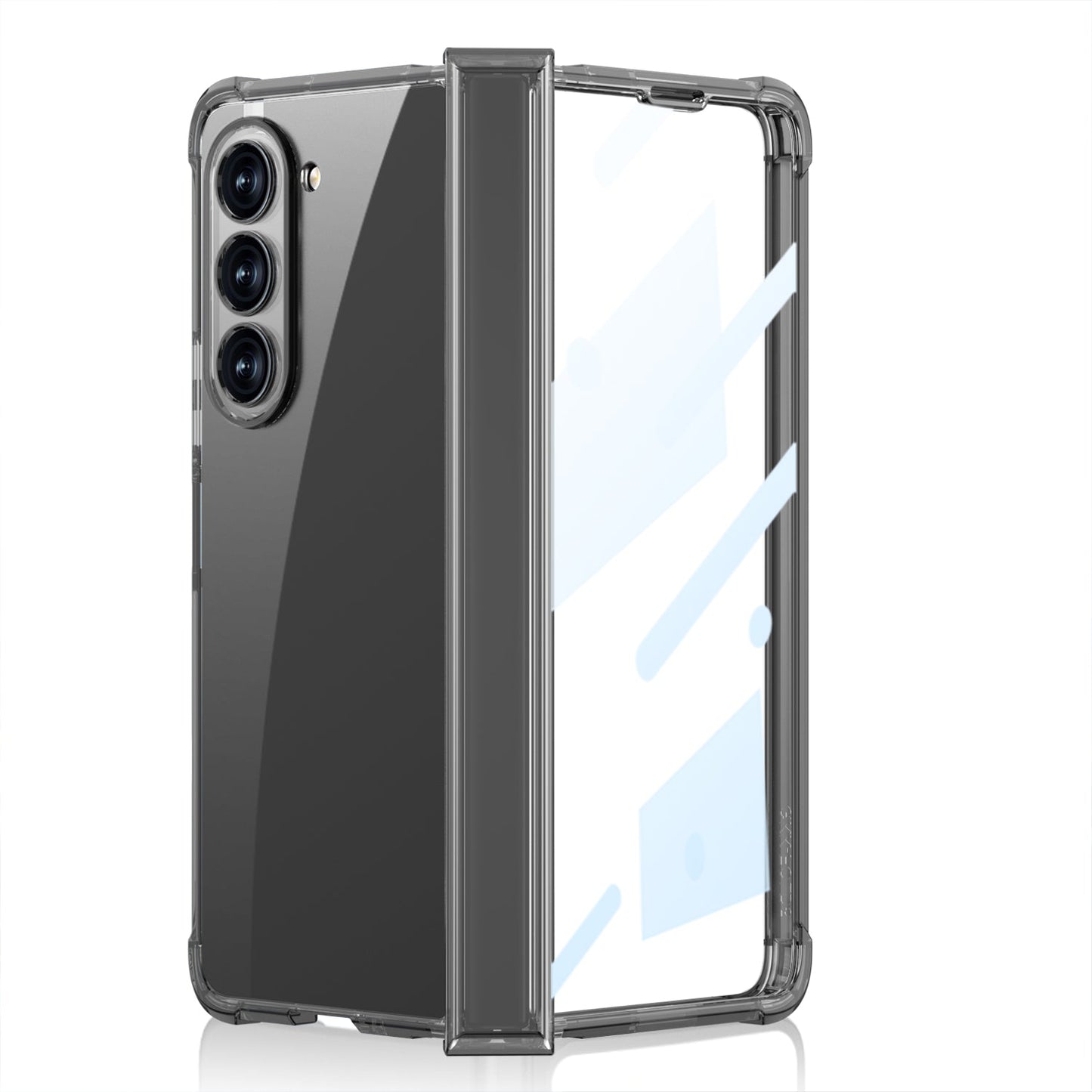 Samsung Galaxy Z Fold5 Air Bag Anti-Crash Shell Case Membrane Integrated Come with Protective Film