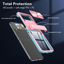 Cargar imagen en el visor de la galería, Anti-Slip Clear Acrylic Case for Samsung Galaxy Z Flip4 5G

