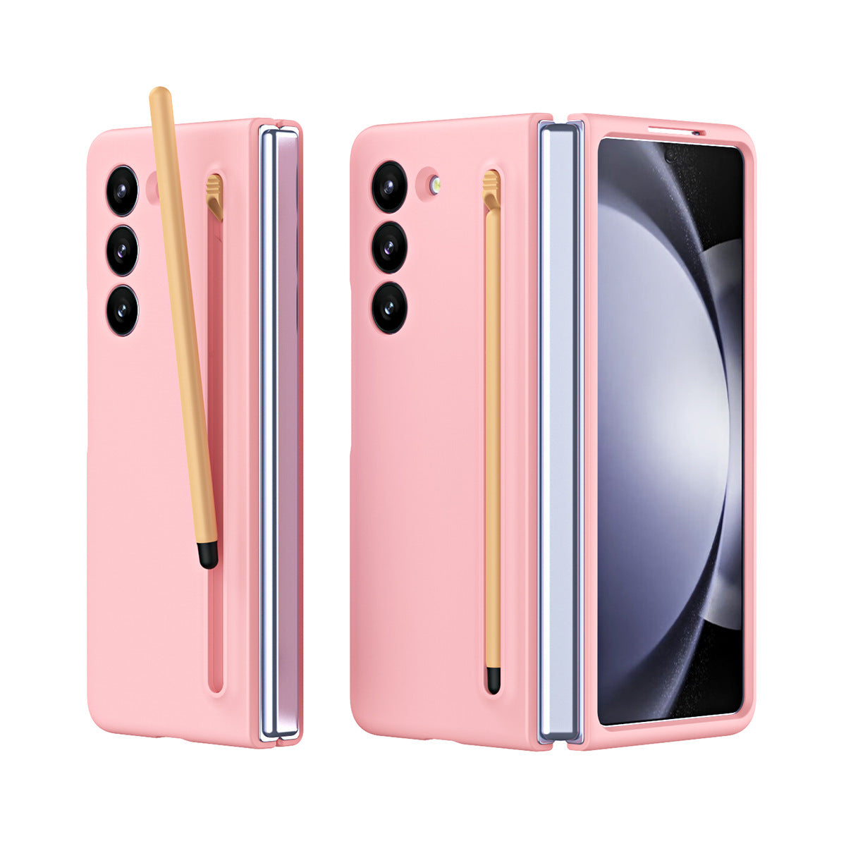 Anti-fall Protective Phone Case With Pen & Film For Samsung  Z Fold5 Fold4 Fold3