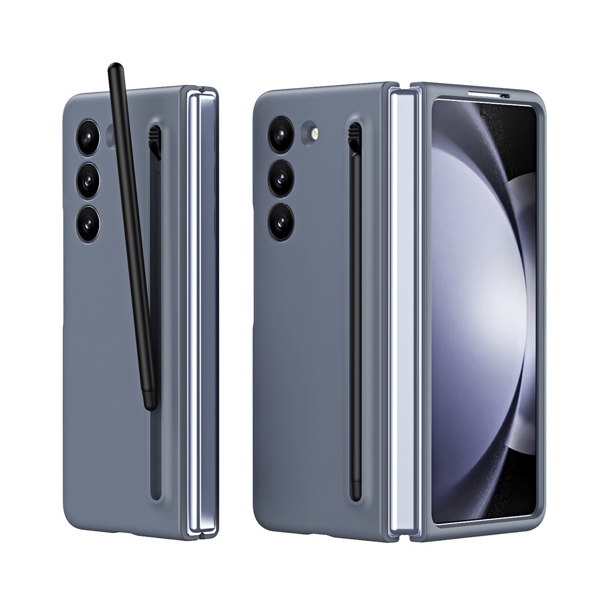 Anti-fall Protective Phone Case With Pen & Film For Samsung  Z Fold5 Fold4 Fold3