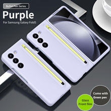 Charger l&#39;image dans la galerie, Anti-fall Protective Phone Case With Pen &amp; Film For Samsung  Z Fold5 Fold4 Fold3
