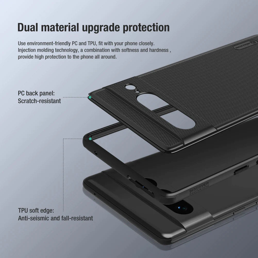 Google Pixel 8 Case Super Frosted Shield Pro PC Matte Shockproof Back Cover For Google Pixel 7/8 Pro
