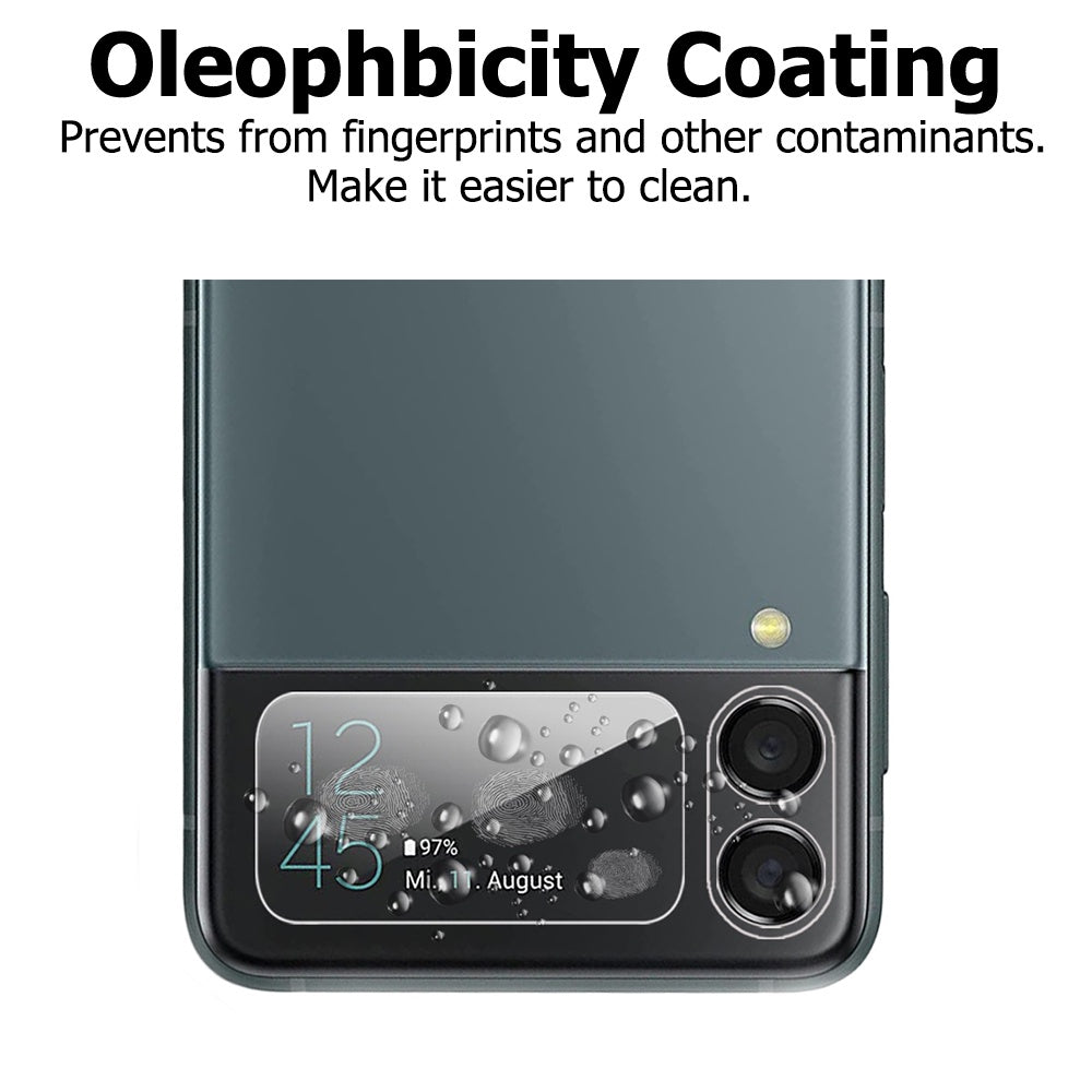 Samsung Galaxy Z Flip4 5G Camera Lens Glass & Rear Screen Protector