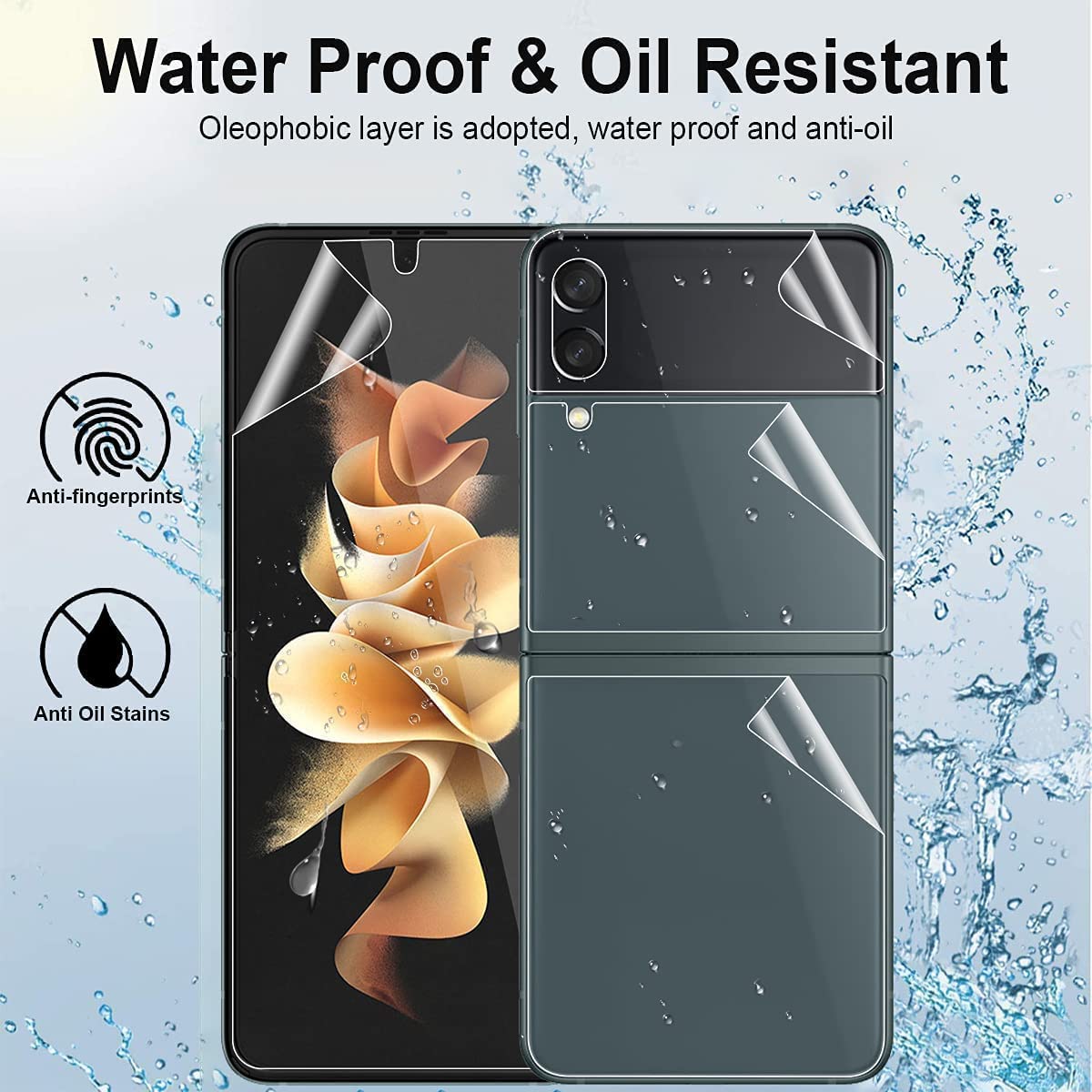 Soft Hydrogel Samsung Galaxy Z Flip4 5G Screen Protector Film