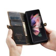 Load image into Gallery viewer, Business Leather Case for Samsung Galaxy Z Fold4 5G Card holder Cover
