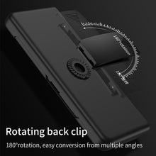 Load image into Gallery viewer, Armor Back Clip Stand Holder Case For Samsung Galaxy Z Fold 3 5G Anti-knock Protection Hard Cover For Samsung Z Fold 3 Case
