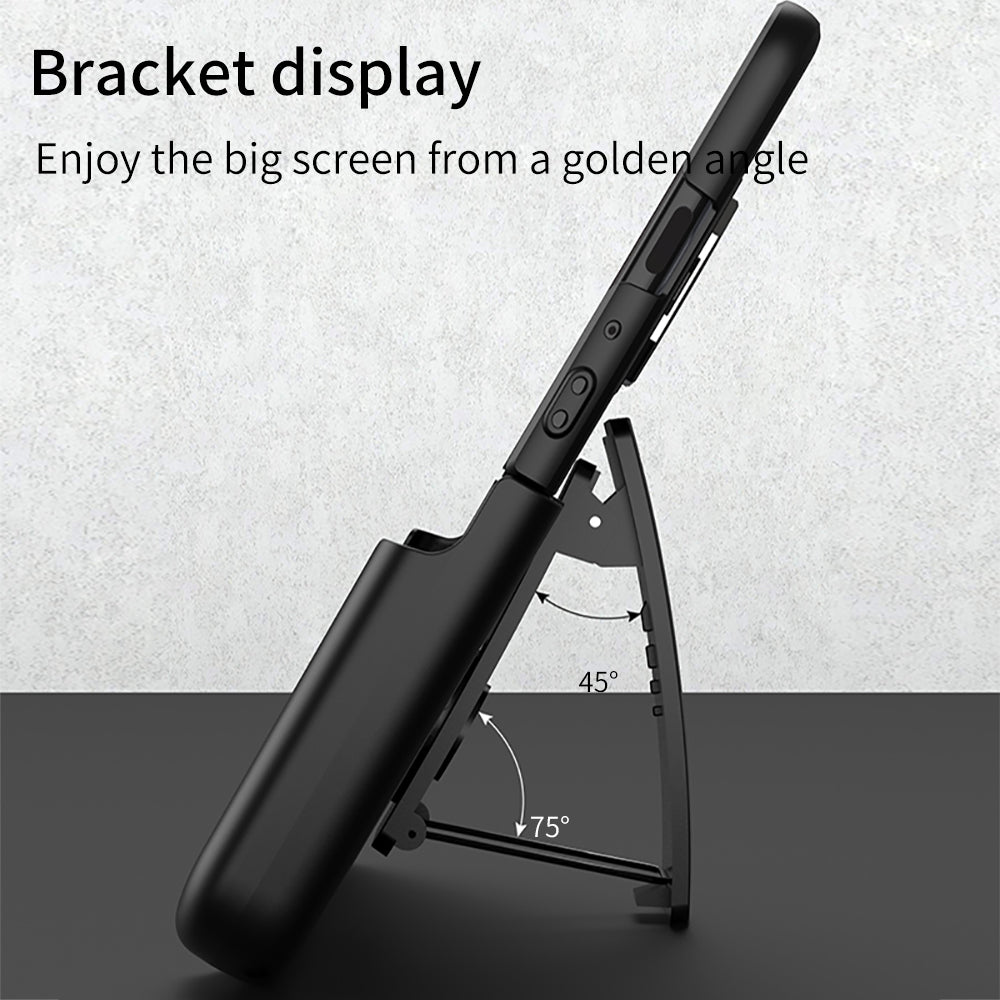 Armor Back Clip Stand Holder Case For Samsung Galaxy Z Fold 3 5G Anti-knock Protection Hard Cover For Samsung Z Fold 3 Case
