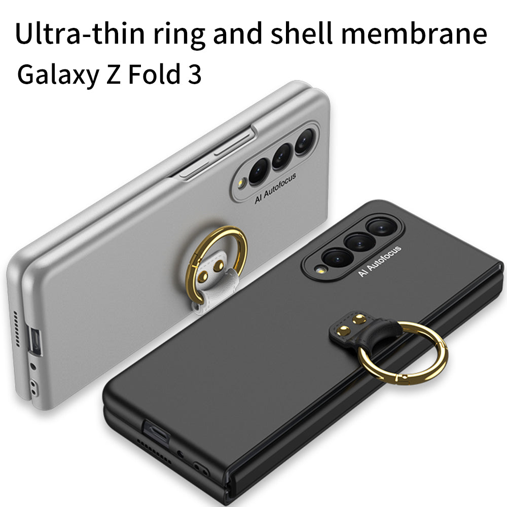 Tempered Glass Case For Samsung Galaxy Z Fold 3 5G All-included Protection Hard Cover For Samsung Z Fold3 5G