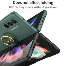Lade das Bild in den Galerie-Viewer, Tempered Glass Case For Samsung Galaxy Z Fold 3 5G All-included Protection Hard Cover For Samsung Z Fold3 5G
