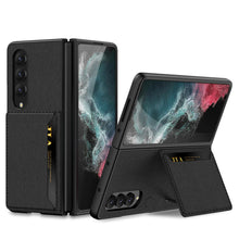 Lade das Bild in den Galerie-Viewer, Leather Ultra-thin Card Package Cover For Samsung Galaxy Z Fold 4 5G
