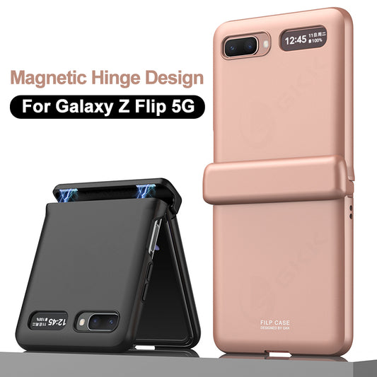 Magnetic Full Protection Case For Samsung Galaxy Z Fold 2 Flip 3 5G Hard Plastic Phone Cover For Samsung z Fold3 Flip3 Case