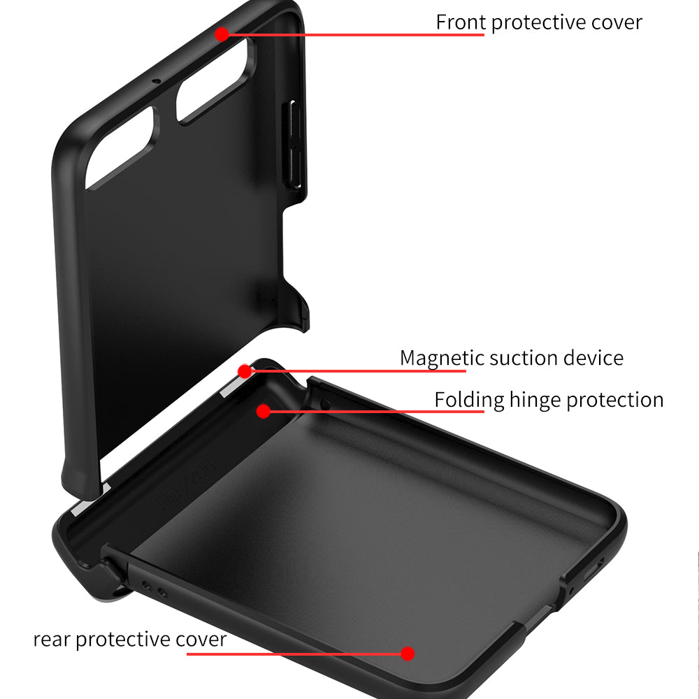 Magnetic Full Protection Case For Samsung Galaxy Z Fold 2 Flip 3 5G Hard Plastic Phone Cover For Samsung z Fold3 Flip3 Case