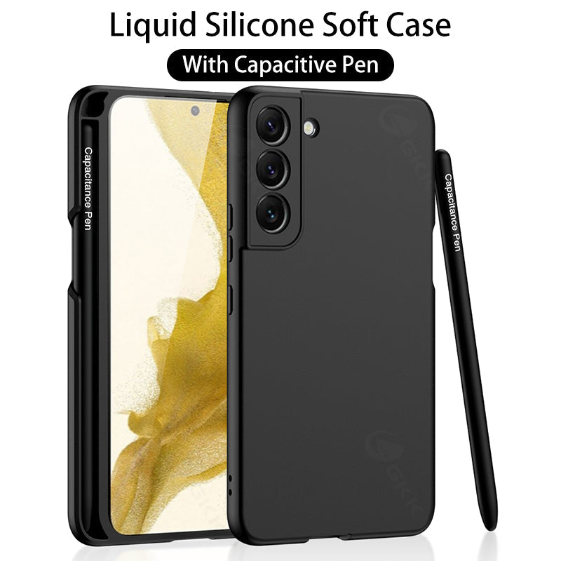 Samsung Galaxy S22 Plus Ultra Case Ultra-Thin Anti-knock With Pen Soft Cover For Galaxy S22 Plus Ultra 5G