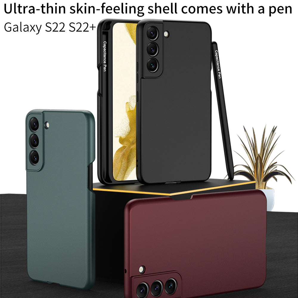 Samsung Galaxy S22 Plus Ultra Case Ultra-Thin Anti-knock With Pen Soft Cover For Galaxy S22 Plus Ultra 5G
