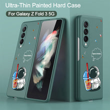Load image into Gallery viewer, Ultra-Thin Pattern Case For Samsung Galaxy Z Fold 3 5G Case Matte Hard Plastic Protection Case For Galaxy Z Fold3 5G Cover
