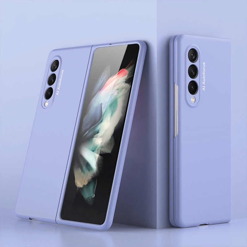 Ultra-Thin Pattern Case For Samsung Galaxy Z Fold 3 5G Case Matte Hard Plastic Protection Case For Galaxy Z Fold3 5G Cover