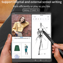 Carregar imagem no visualizador da galeria, Ultra-Thin Plastic With Slot Case For Samsung Galaxy Z Fold 2 5G Anti-knock Phone Cover For Galaxy Z Fold2 Case Included Pen
