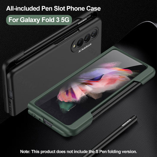 Ultra-Thin With Pen Slot and Capacitance Pen Case For Samsung Galaxy Z Fold 3 5G