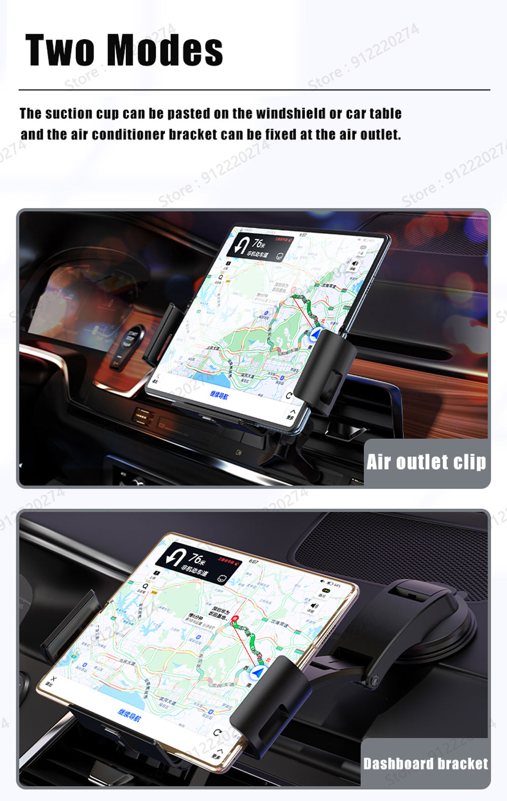 Samsung Galaxy Z Fold 2 3 Wireless Car Charger Stand Holder