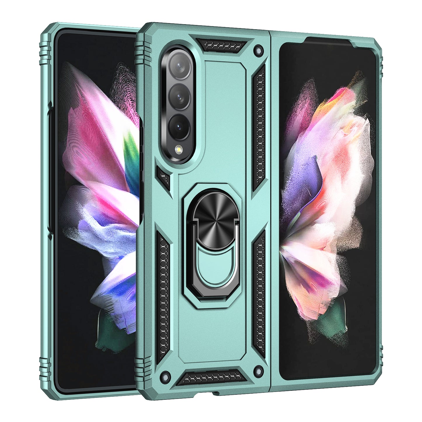 Shock Proof Stand Phone Case for Samsung Galaxy Z Fold 3 5G Fold 3 Cases