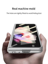Carregar imagem no visualizador da galeria, Samsung Galaxy Z Fold 3 5G Ultra-Thin Anti-knock Hard Matte Outer Screen Glass Case For Samsung Z Fold 3 5G Cover
