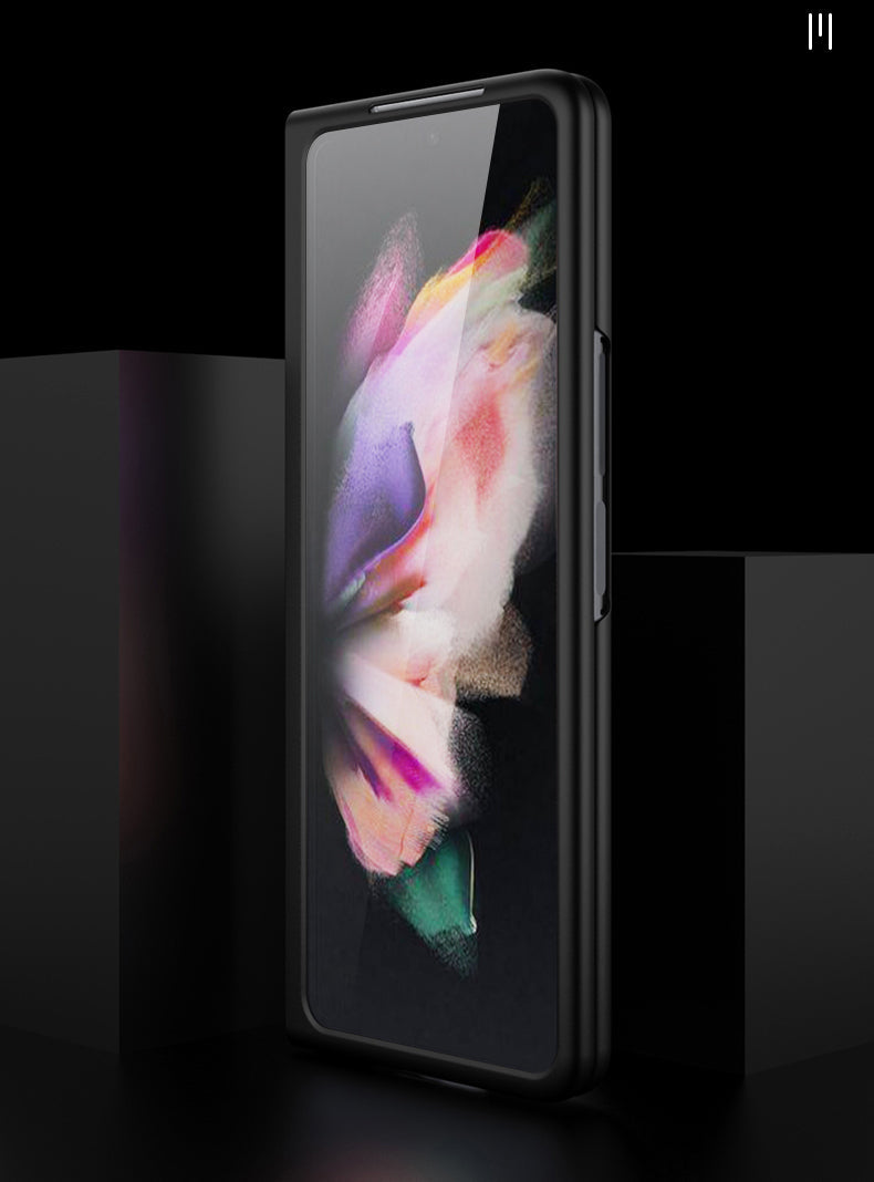 Stainless Steel Phone Case For Samsung Galaxy Z Fold 4 5G Metal Case