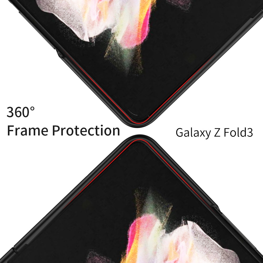 Ultra-thin Case Cover For Samsung Galaxy Z Fold 3 Anti-knock Protection Plastic Matte Hard Cover For Samsung Z Fold3 5G Case