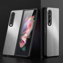 Cargar imagen en el visor de la galería, Stainless Steel Phone Case For Samsung Galaxy Z Fold 4 5G Metal Case
