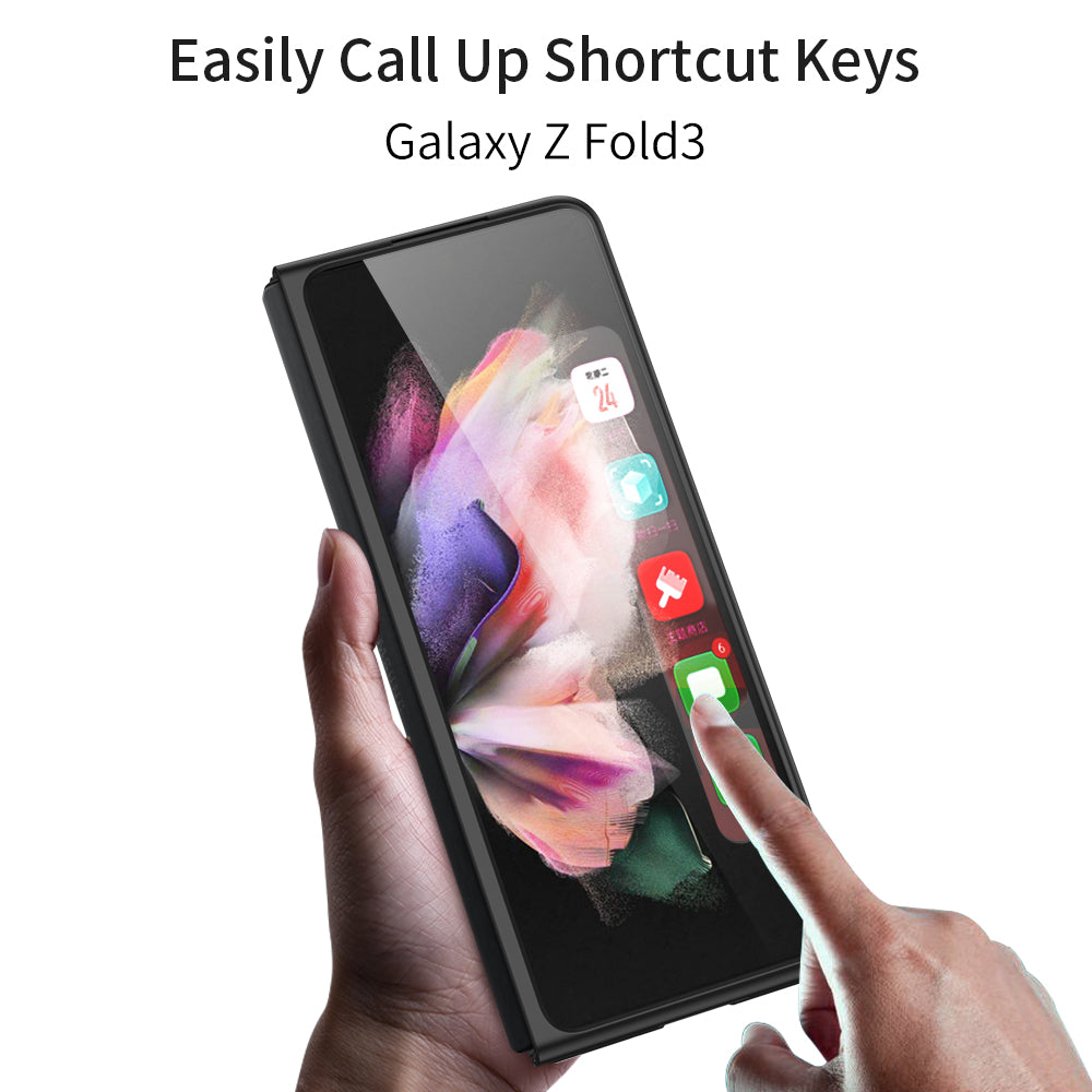 Ultra-thin Case Cover For Samsung Galaxy Z Fold 3 Anti-knock Protection Plastic Matte Hard Cover For Samsung Z Fold3 5G Case