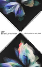 Carregar imagem no visualizador da galeria, Outer Screen Glass Luggage Design Case For Samsung Galaxy Z Fold 3 5G Anti-knock Plastic Cover For Samsung Z Fold 3 5G Case
