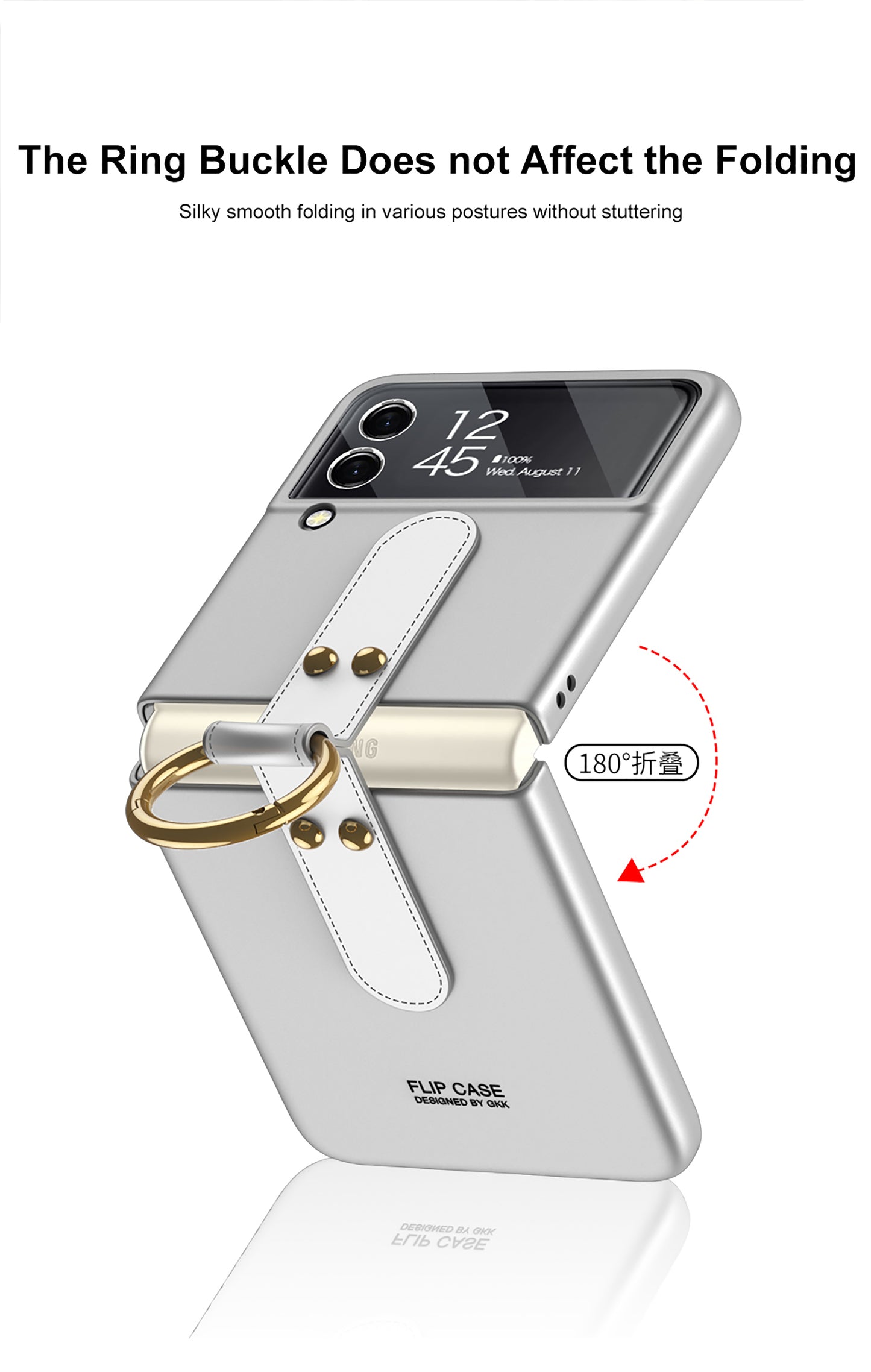 Case For Samsung Galaxy Z Flip 3 5G Ultra-thin With Back Screen Protector Hard Matte Plastic Cover For Samsung Z Flip3 5G