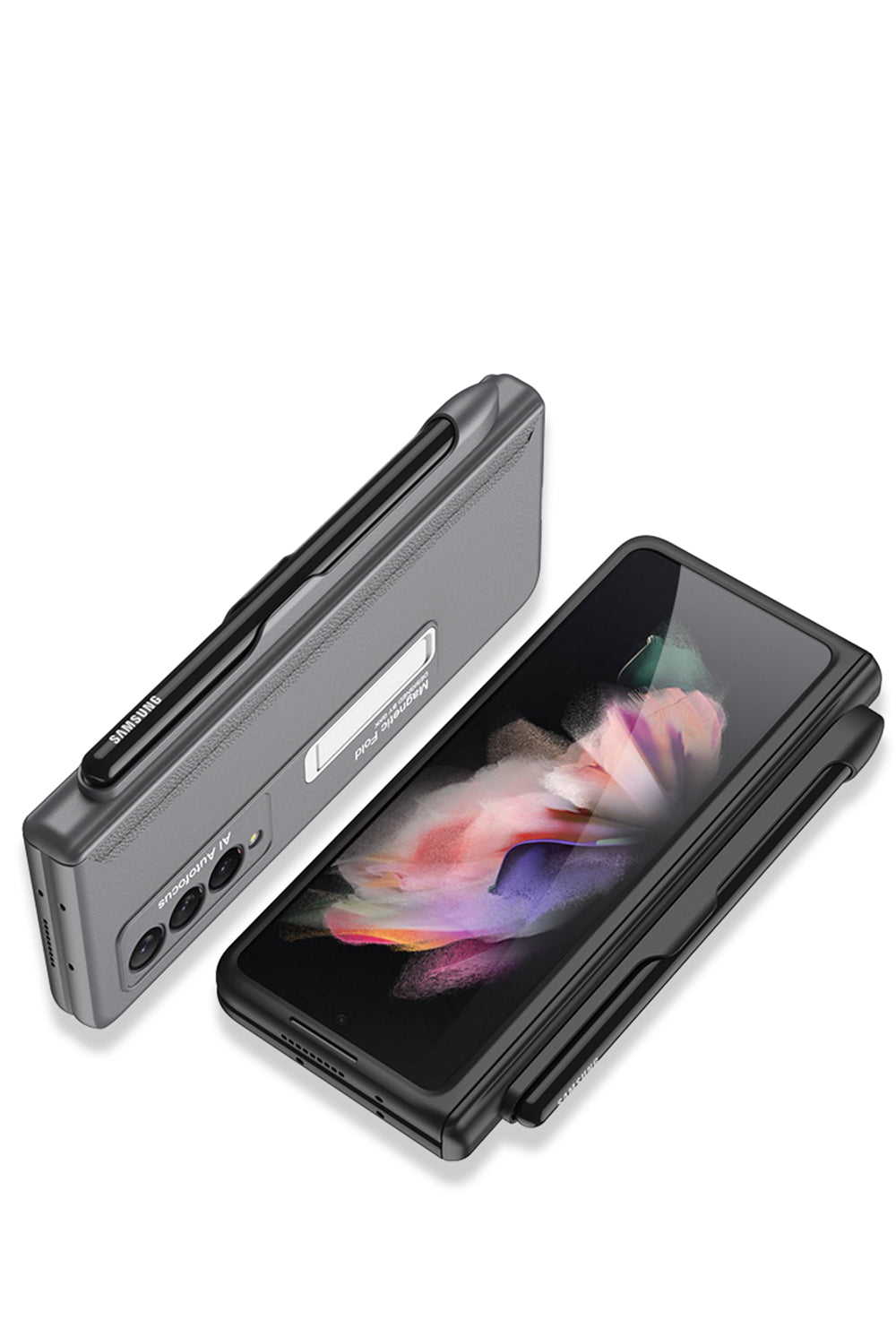 Magnetic All-inclusive Protection Case Cover For Samsung Galaxy Z Fold 3 5G