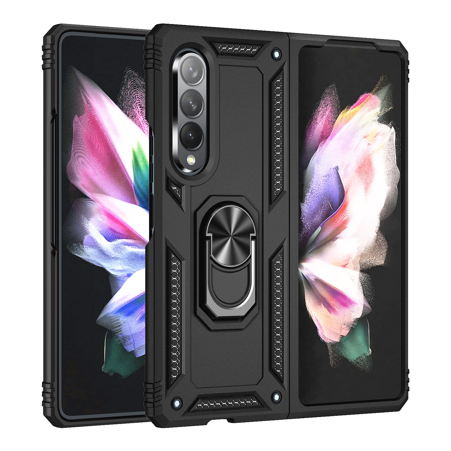Shock Proof Stand Phone Case for Samsung Galaxy Z Fold 3 5G Fold 3 Cases
