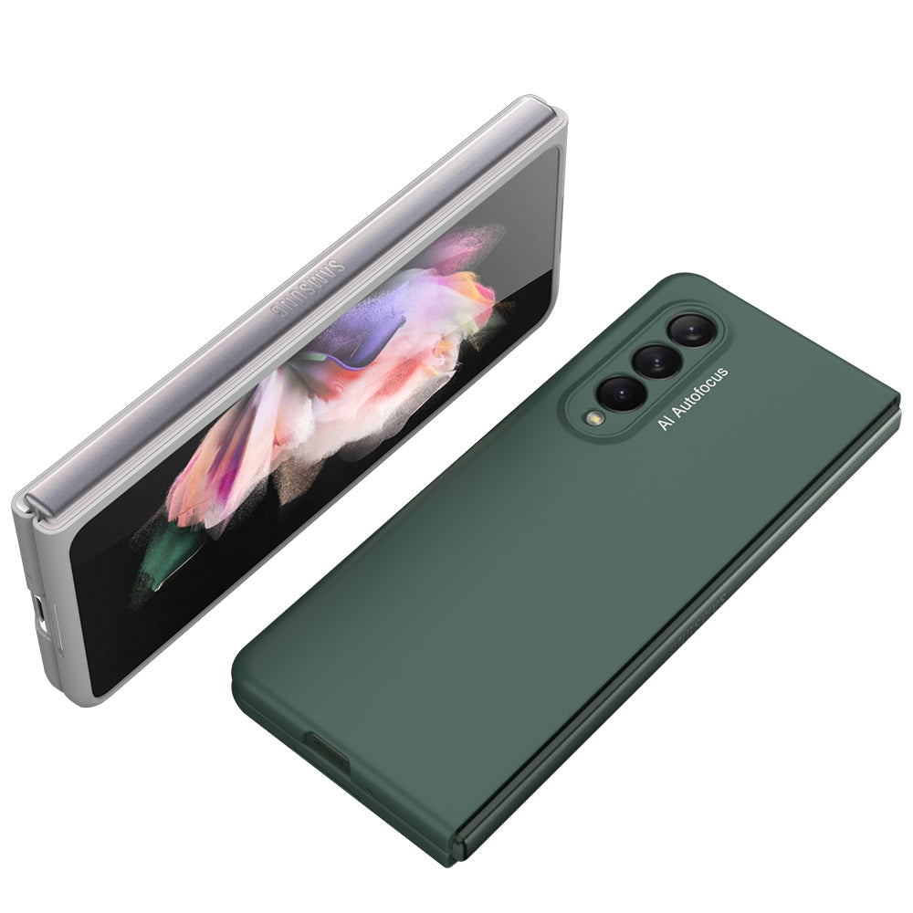Ultra-thin Case Cover For Samsung Galaxy Z Fold 3 Anti-knock Protection Plastic Matte Hard Cover For Samsung Z Fold3 5G Case