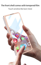 Load image into Gallery viewer, Outer Screen Glass Luggage Design Case For Samsung Galaxy Z Fold 3 5G Anti-knock Plastic Cover For Samsung Z Fold 3 5G Case
