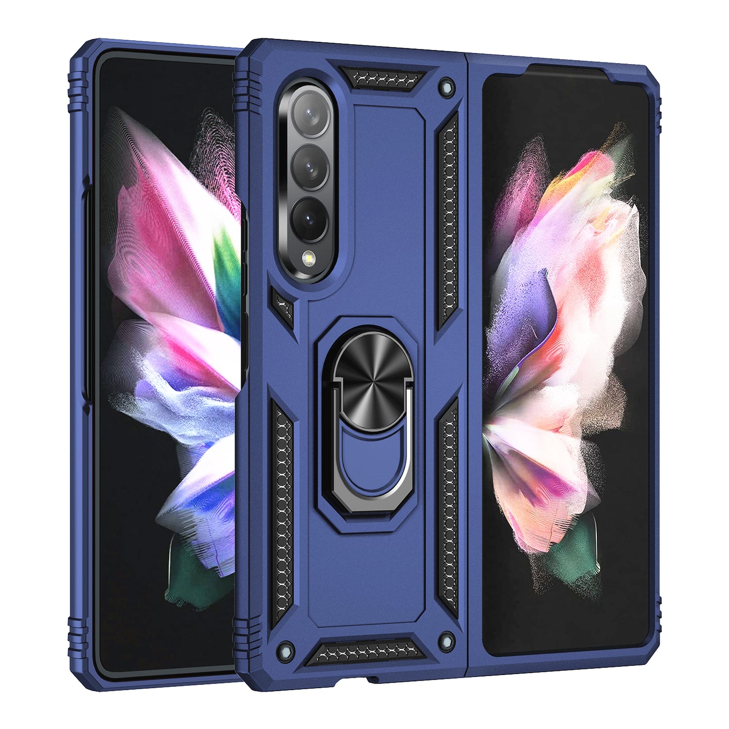 Shock Proof Stand Phone Case for Samsung Galaxy Z Fold 3 5G Fold 3 Cases