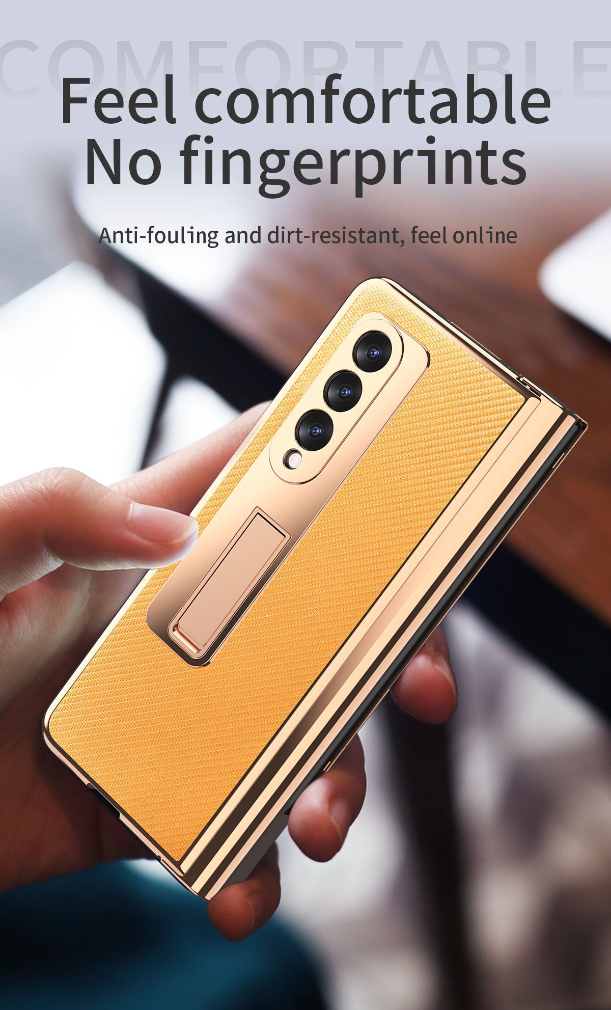 Samsung Galaxy Z Fold 4 3 2 5G Case With 2PCS Hinge Pen Slot and Capacitive Pen