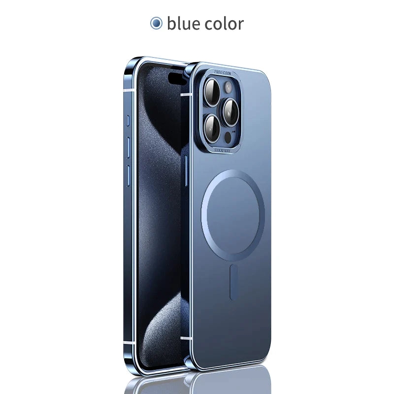 Stainless Steel  Ultra-thin Titanium Metal Phone Case For Iphone 15 14 Pro Max