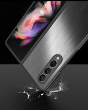 Carregar imagem no visualizador da galeria, Stainless Steel Phone Case For Samsung Galaxy Z Fold 4 5G Metal Case
