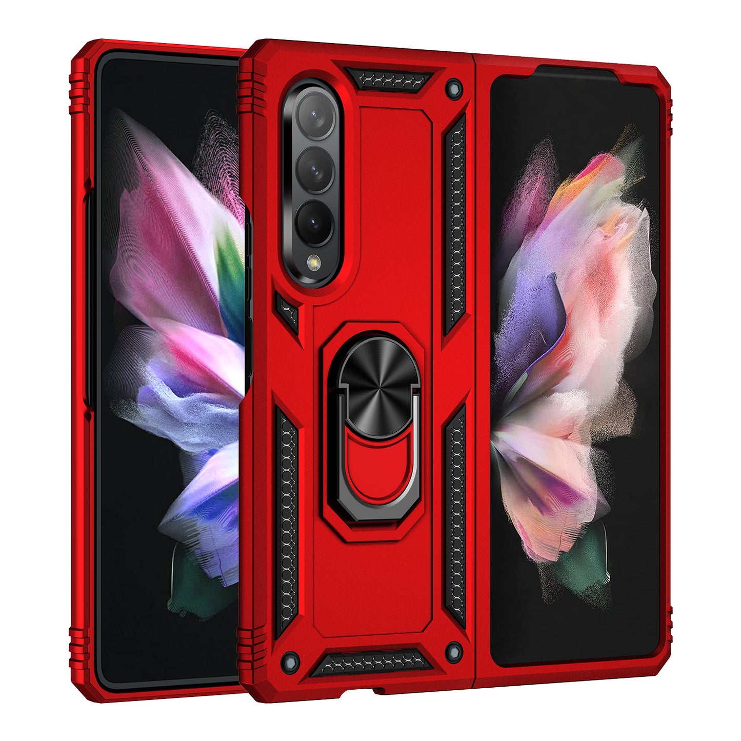 Shock Proof Stand Phone Case for Samsung Galaxy Z Fold 3 5G Fold 3 Cases