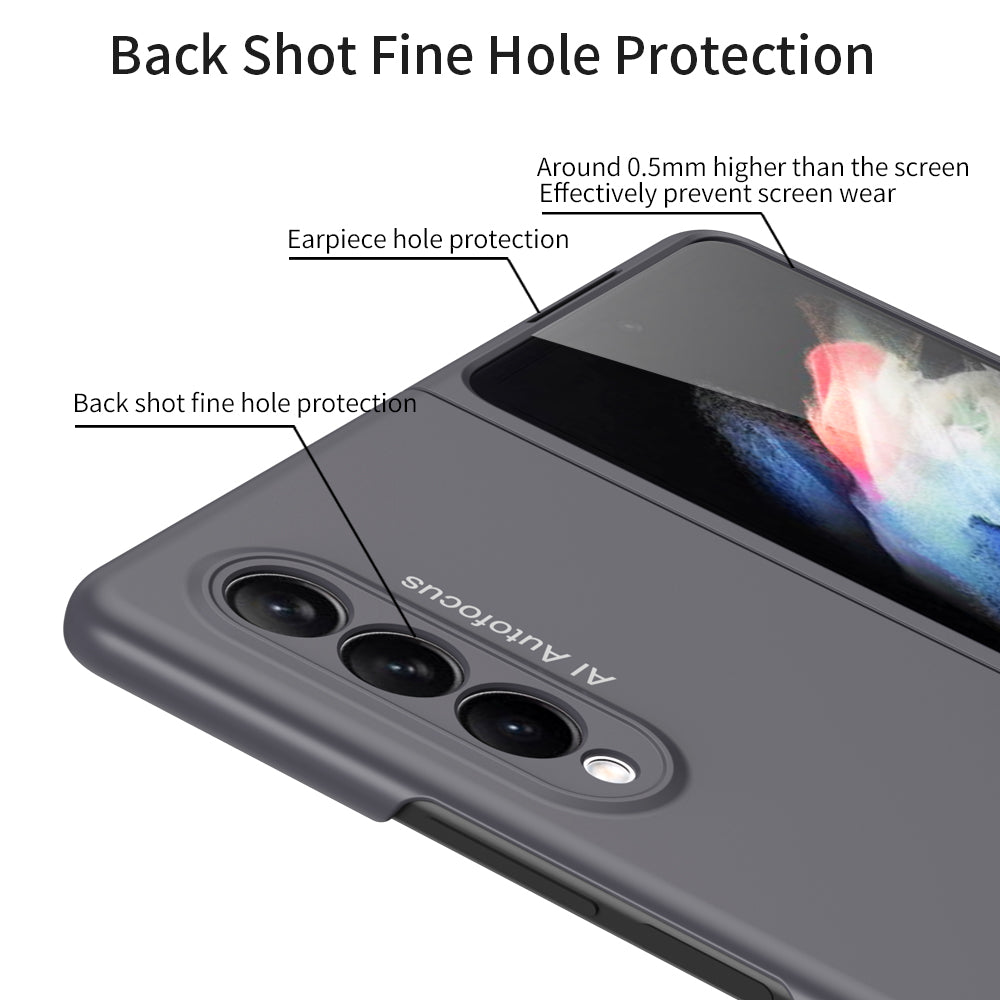 Samsung Galaxy Z Fold 3 5G Case Ultra-thin Anti-knock Protection Matte Hard Plastic Case For Samsung Z Fold3 5G Cover