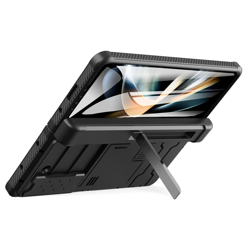 Shockproof Camera Protective Hard PC Cover with Bracket Kickstand Phone Case For Samsung Galaxy Z Fold 5 5G