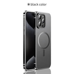 Stainless Steel  Ultra-thin Titanium Metal Phone Case For Iphone 15 14 Pro Max