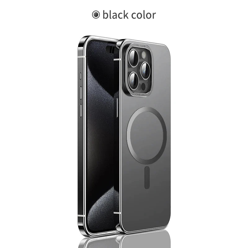 Stainless Steel  Ultra-thin Titanium Metal Phone Case For Iphone 15 14 Pro Max