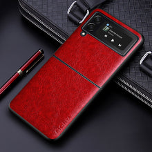 Load image into Gallery viewer, PU Leather Case for Samsung galaxy Z Flip4 5G
