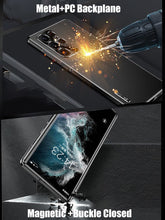 Carregar imagem no visualizador da galeria, Magnetic Close Aluminum Alloy Metal Case For Samsung Galaxy S23 S22 S21 Ultra
